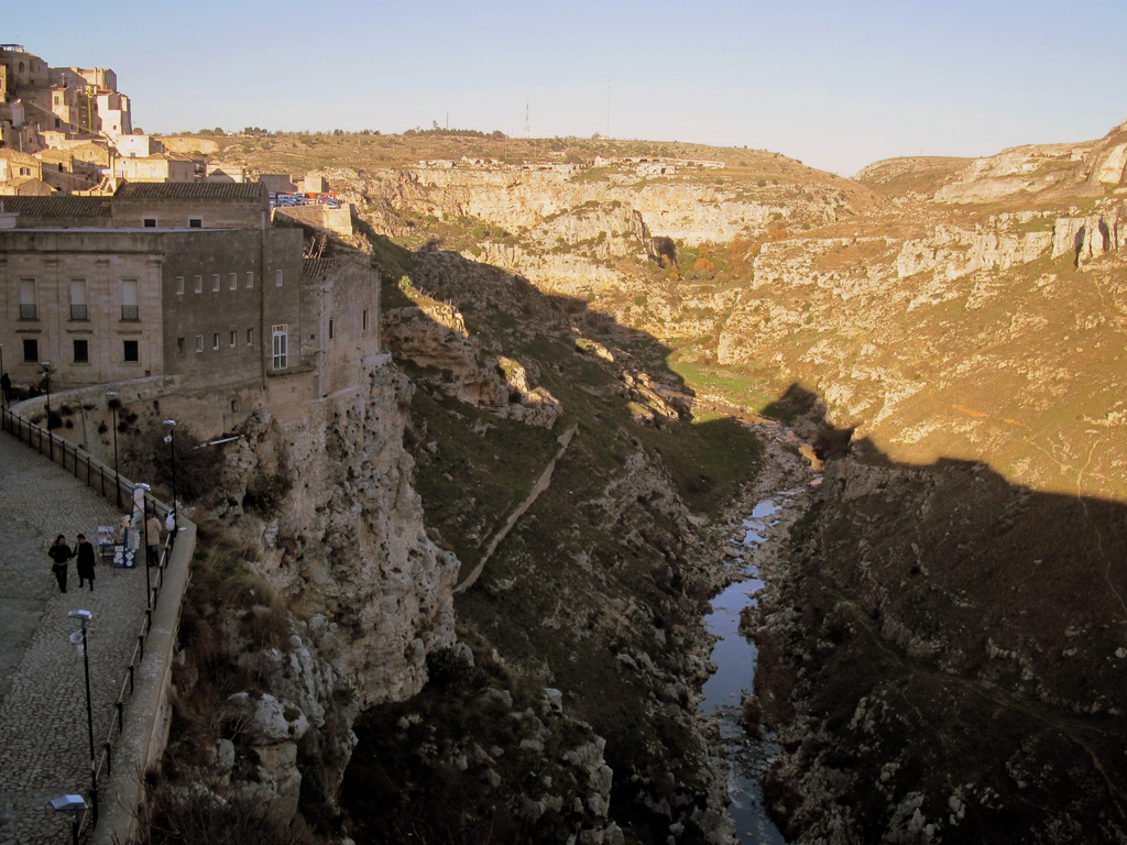 Gravine de Matera, photo de Gianluca Campanella, via Flickr