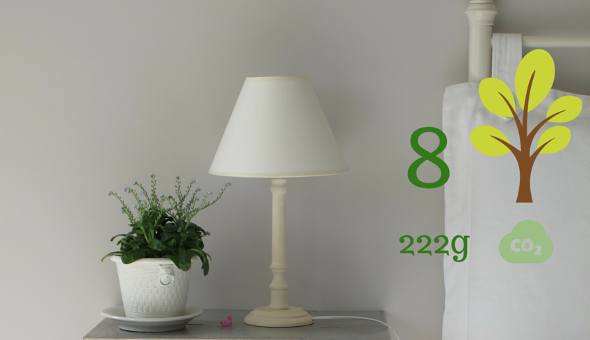 Combien de CO2 et combien des arbres épargnez-vous chaque jour en voyageant durablement avec Ecobnb ?