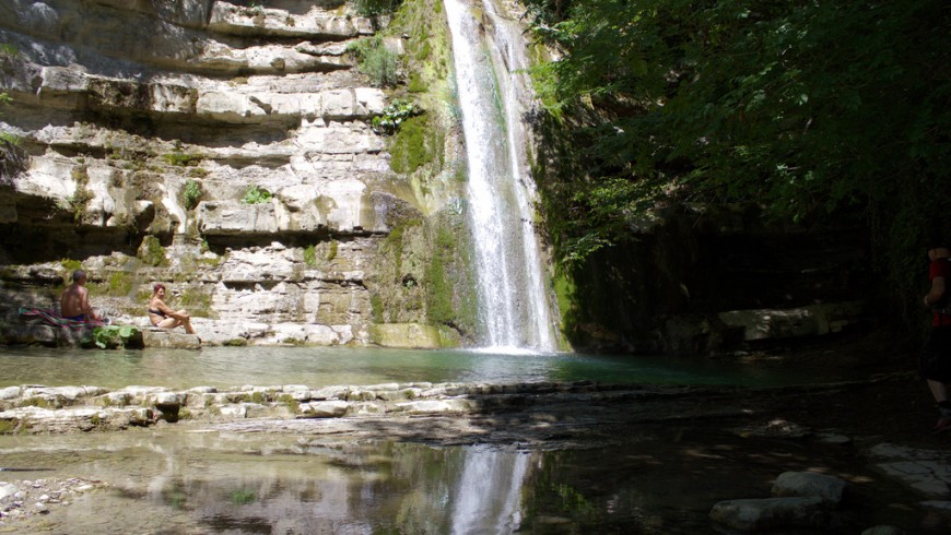 Cascade Acquacheta, photos de magostinelli, via flickr