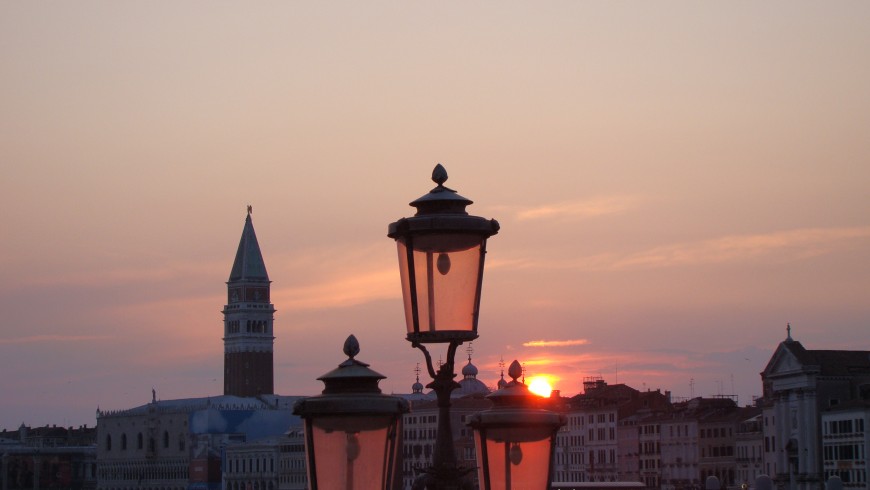 Venise au coucher du soleil