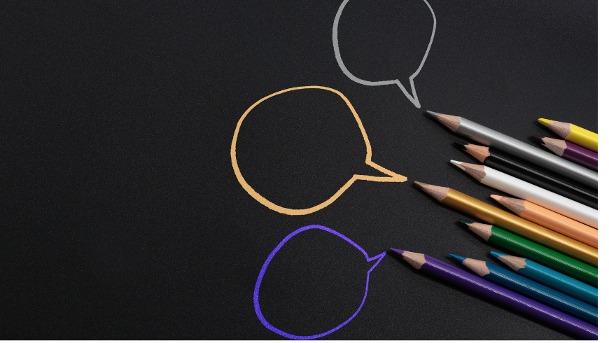 Dessin avec des crayons