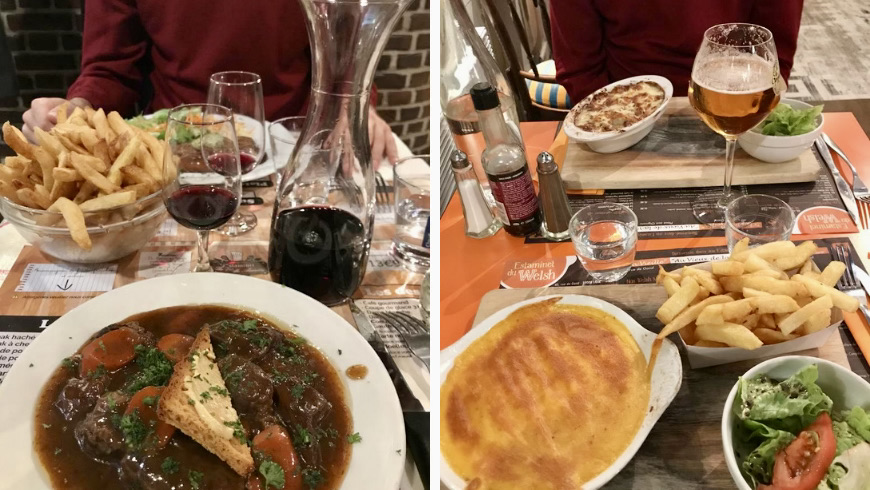 Quelques plats de la ville de Lille